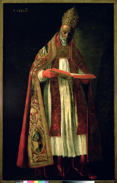 Saint Grégoire le Grand - Francisco de Zurbaran